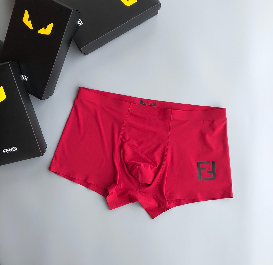 Fendi Monster-Eye Silky-Knit Boxer Briefs