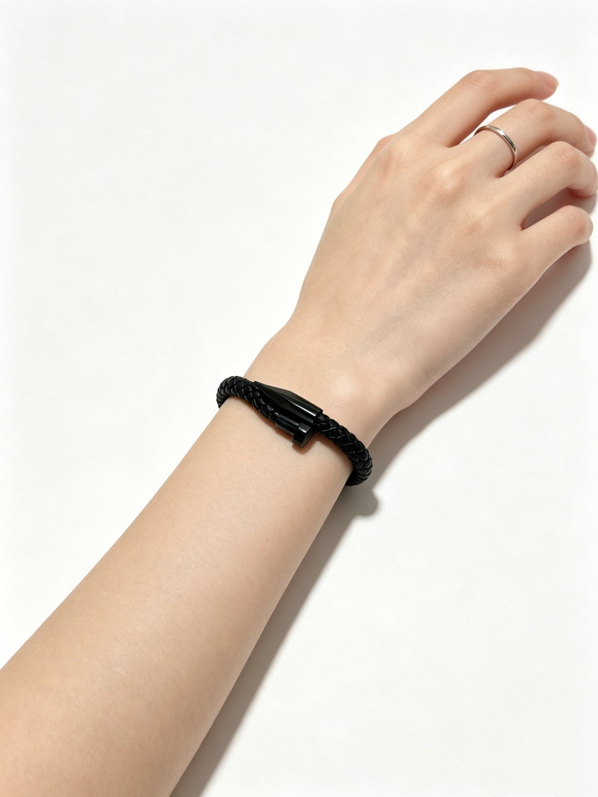 Martin Graham bracelet in polished metal-tone