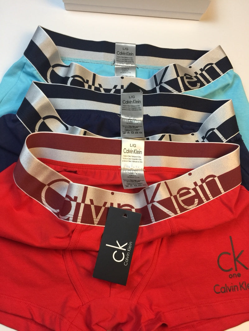 Calvin Klein Modal-Cotton Men's Boxer Briefs - 3-Piece Box - Sizes M-XXL
