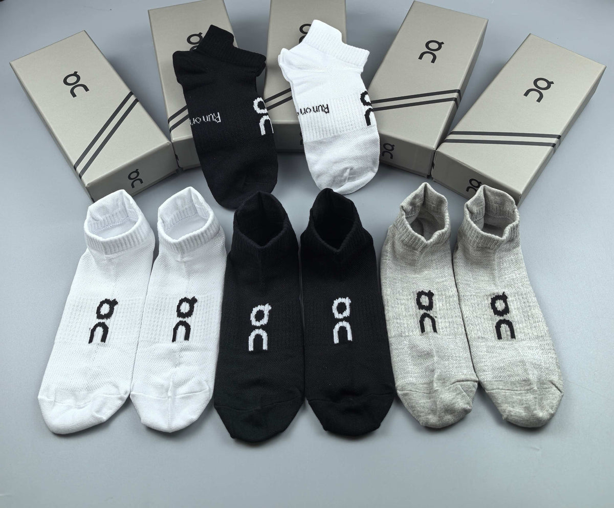 On Cotton Socks - 5-Pair Set