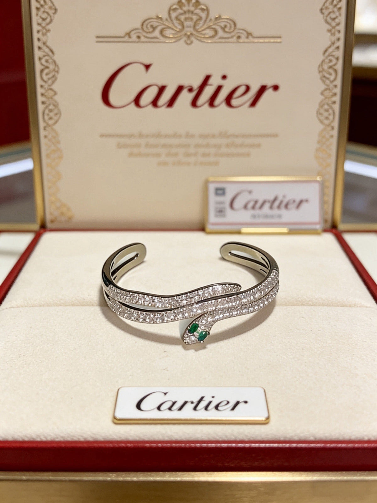 Martin Graham bracelet in polished metal-tone