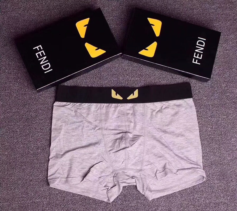 Fendi Eye-Shaped Waistband Motifs Men's Boxer Briefs