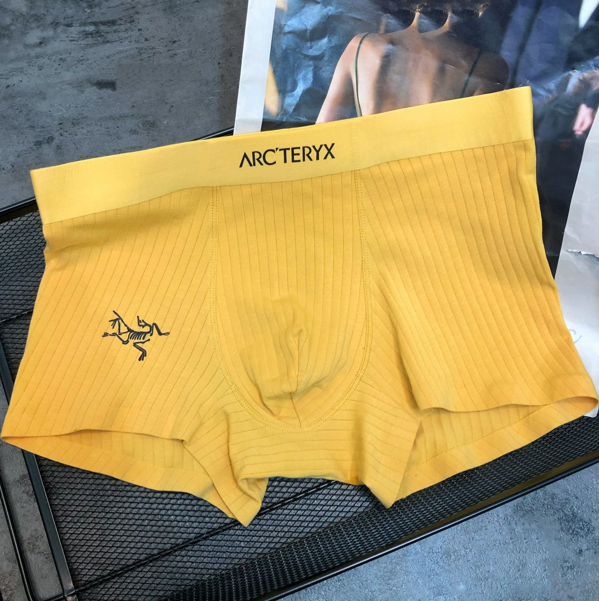 Arc'teryx Ribbed Bird Motif Men's Trunk Underwear - 3-Piece Box