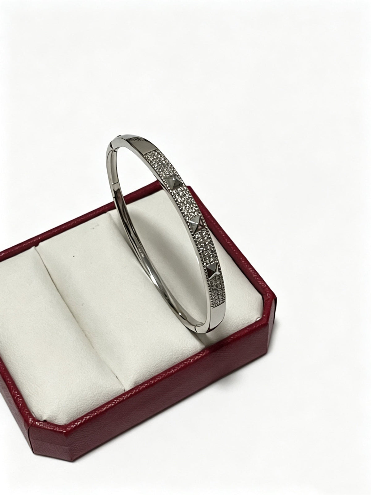 Martin Graham bracelet in polished metal-tone