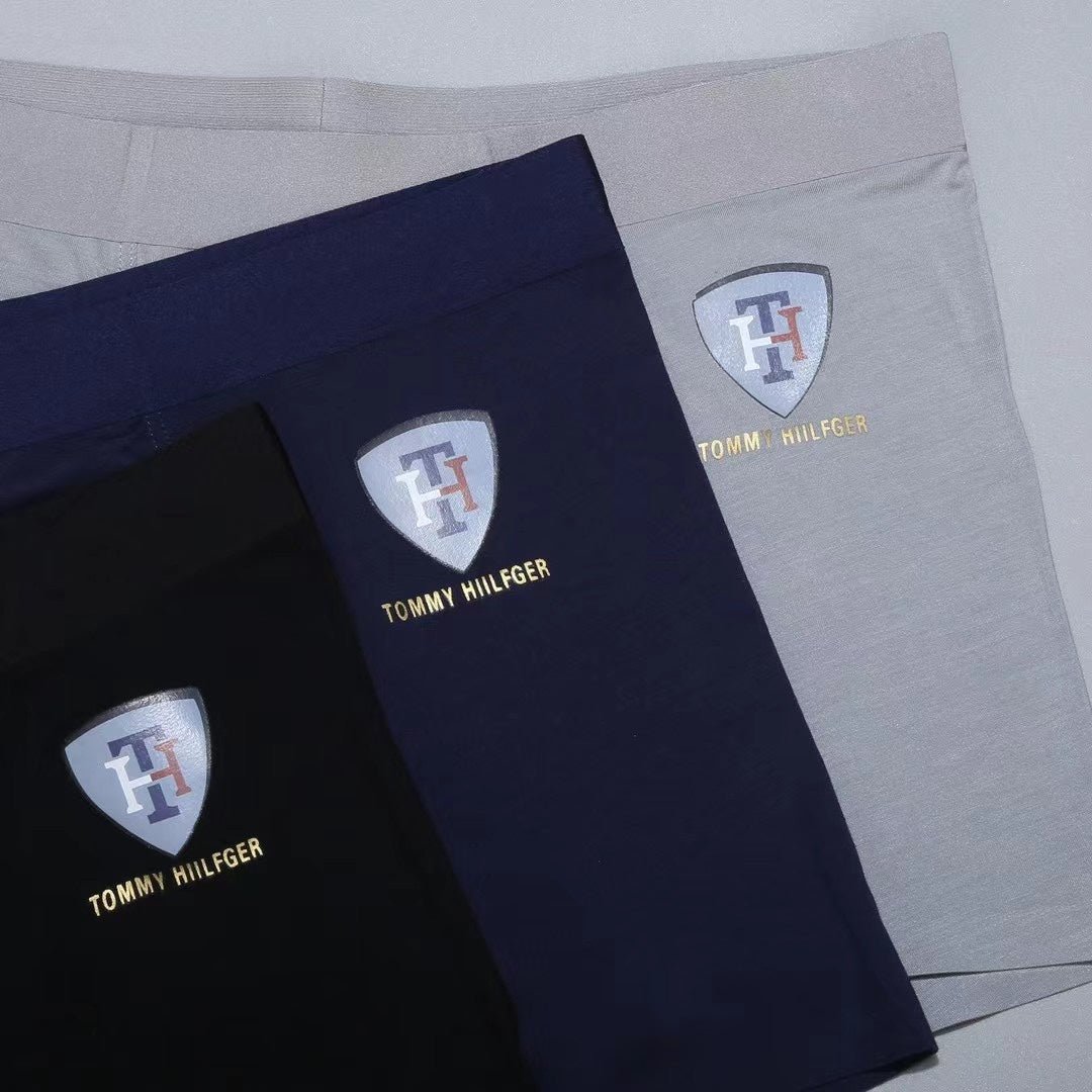 Tommy Hilfiger Crest Men's Trunk Underwear - 3-Piece Box