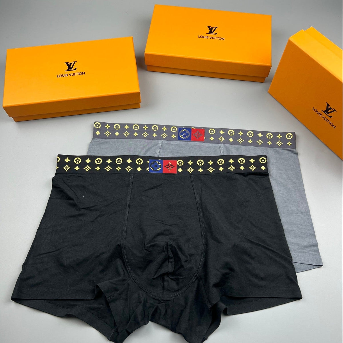 Louis Vuitton Modal Blend Men's Underwear - Box of 3