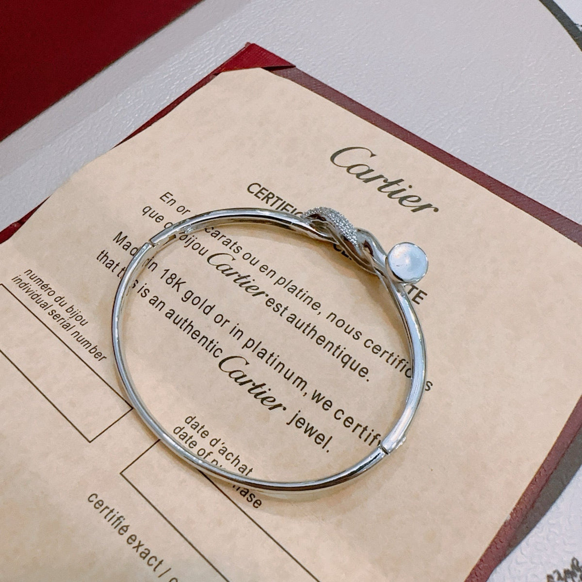 Martin Graham bracelet in polished metal-tone