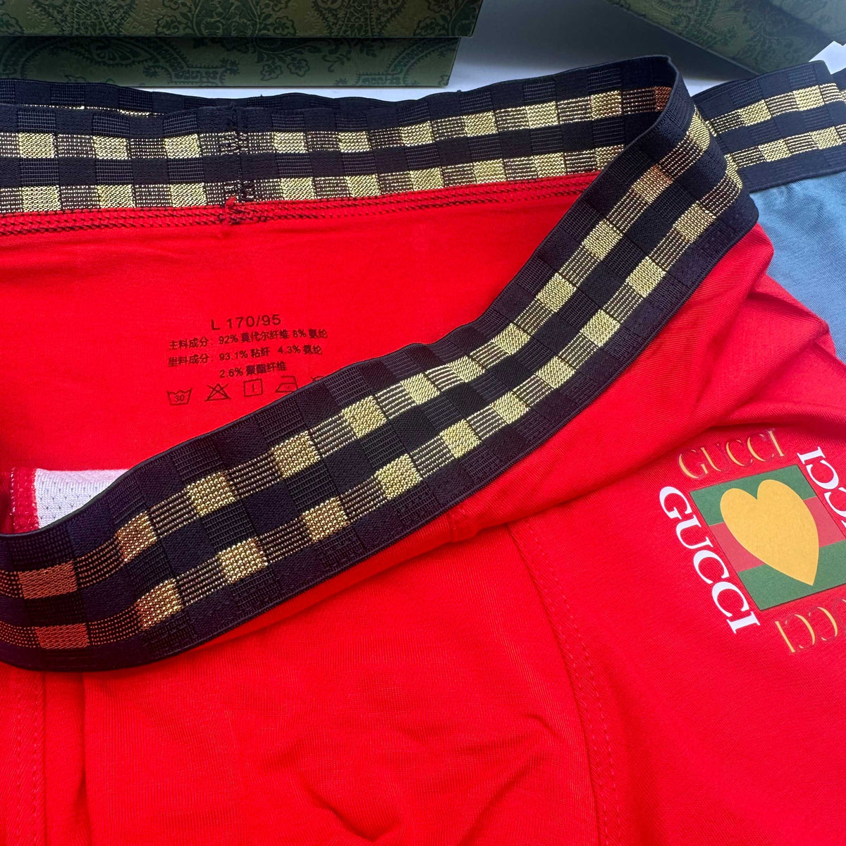 Gucci Men's Boxer Briefs - 3-Piece Box