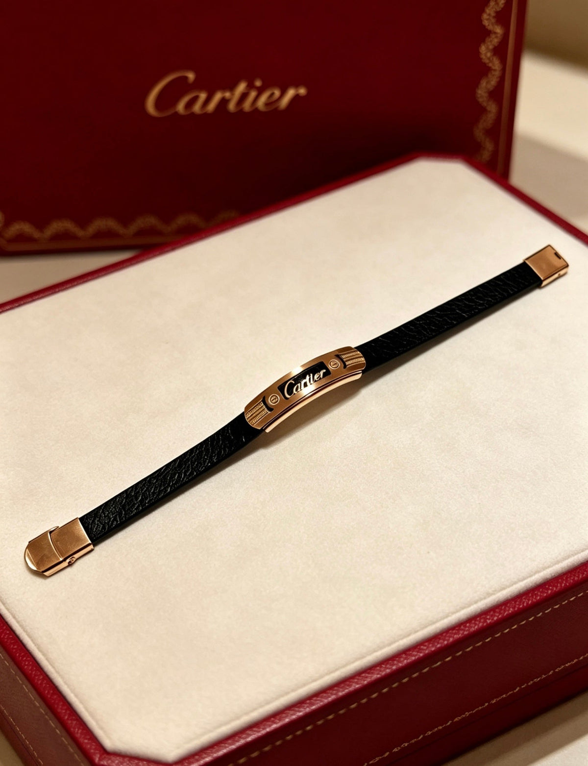 Martin Graham bracelet in polished metal-tone – close-up detail
