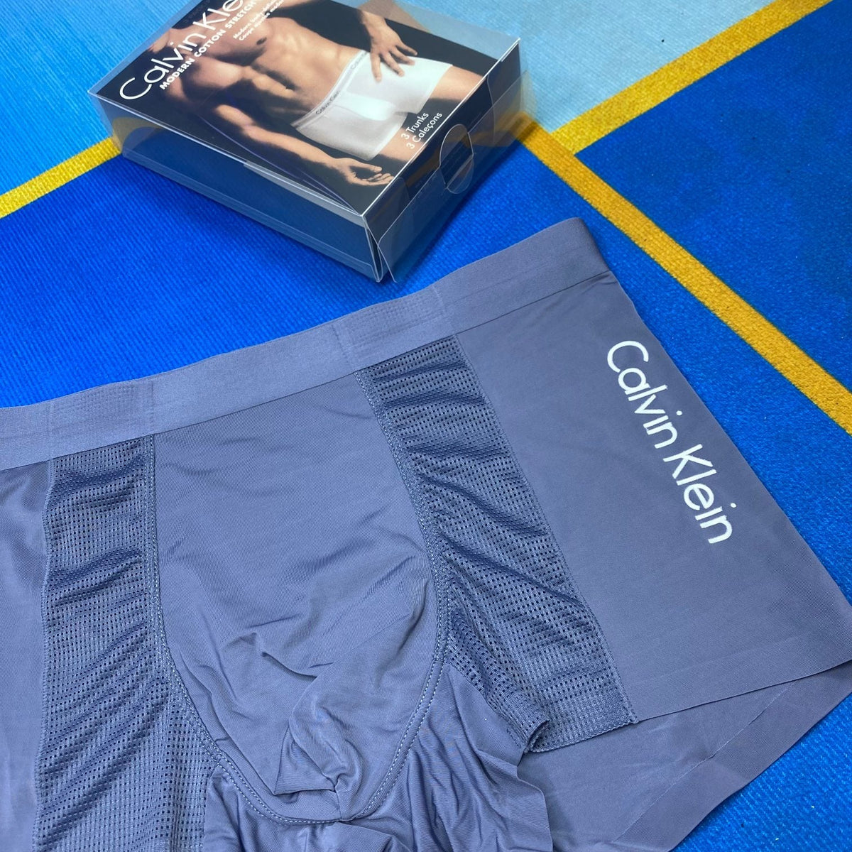 Calvin Klein Ice-Silk Men's Boxer Briefs - 3-Piece Box - Sizes L-XXXL
