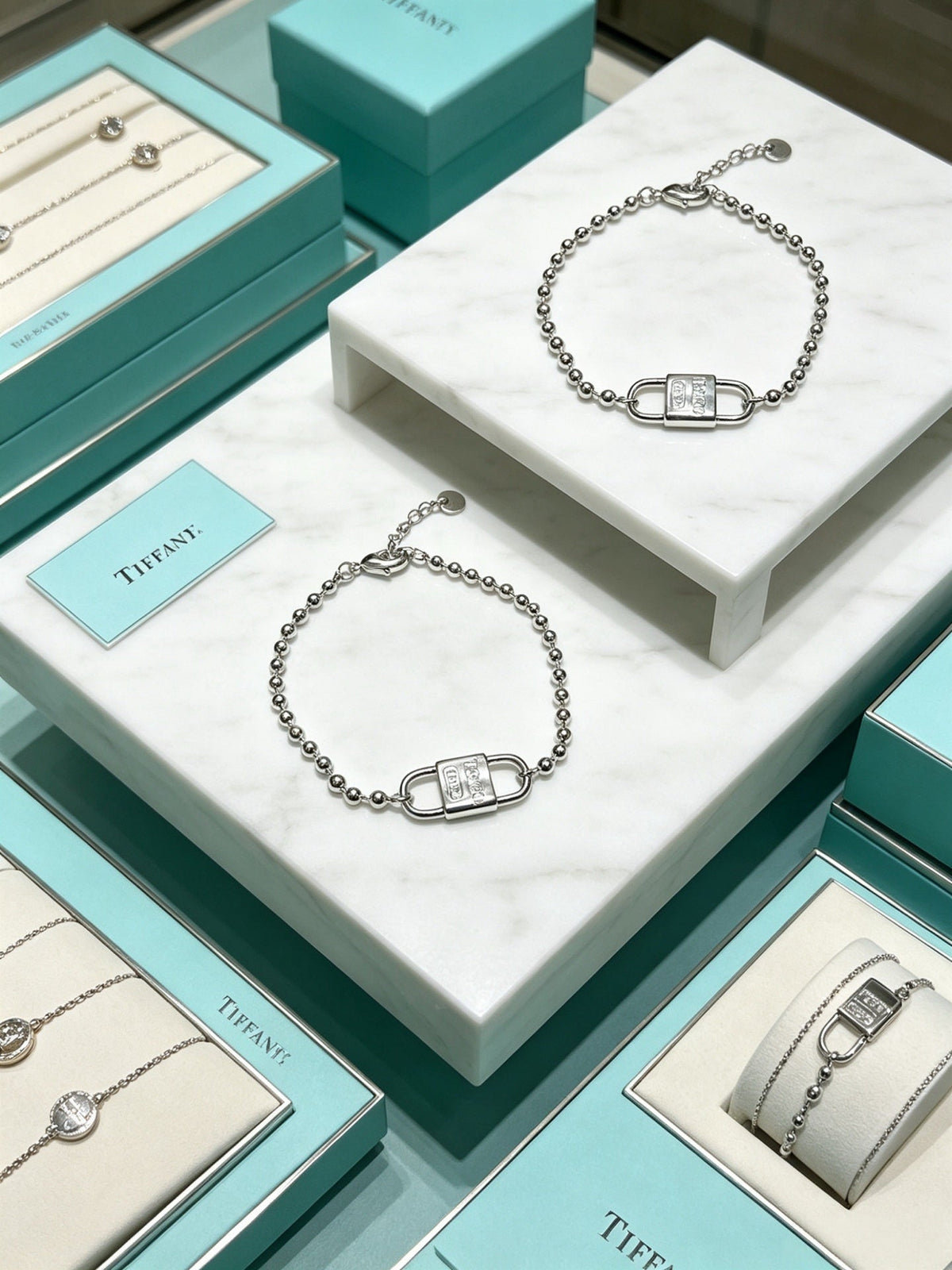 Martin Graham bracelet in polished metal-tone – styled product view