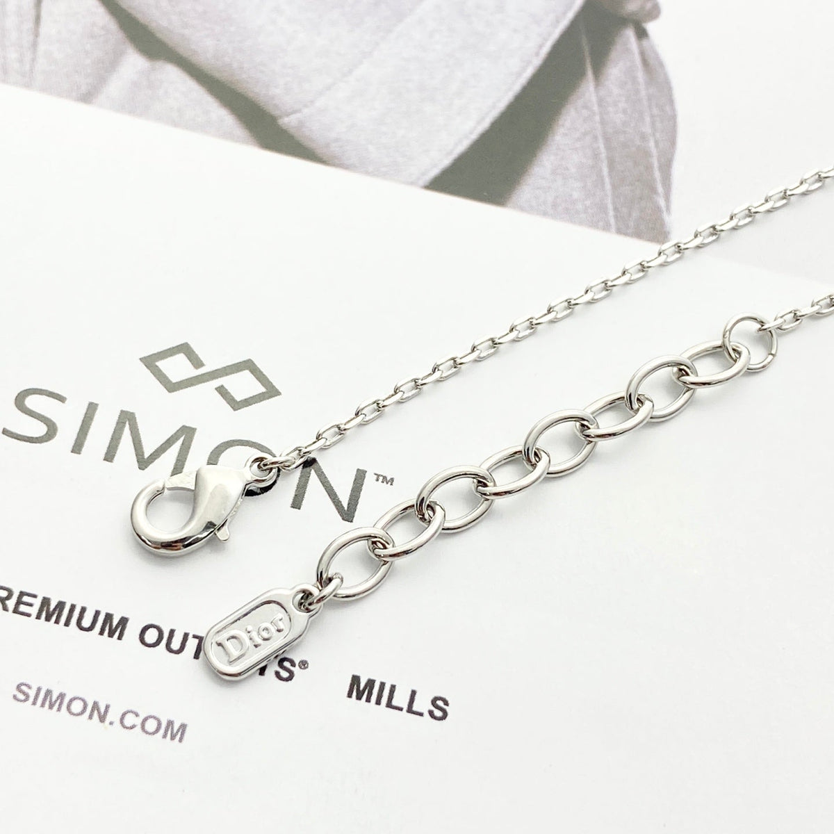 Martin Graham bracelet in polished metal-tone – close-up detail