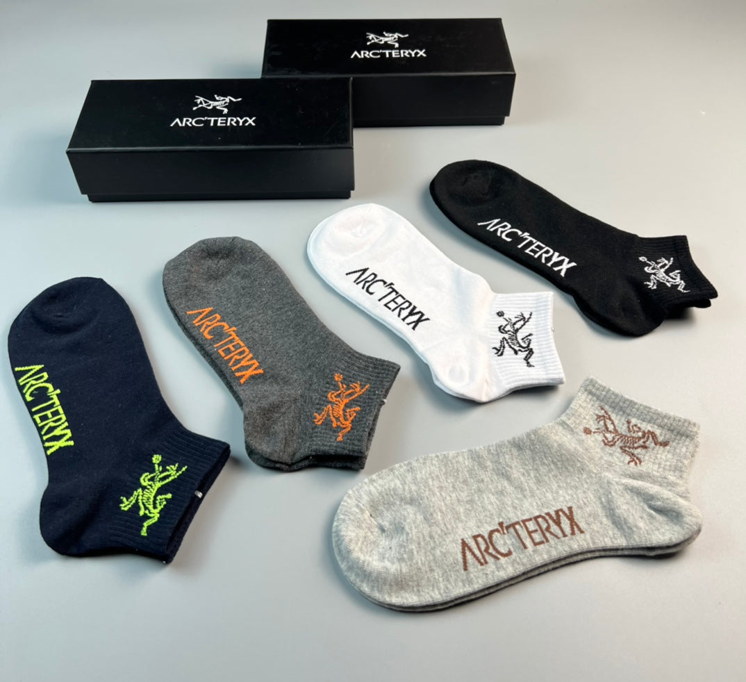 Arc'teryx Cotton Socks - 5-Pair Set