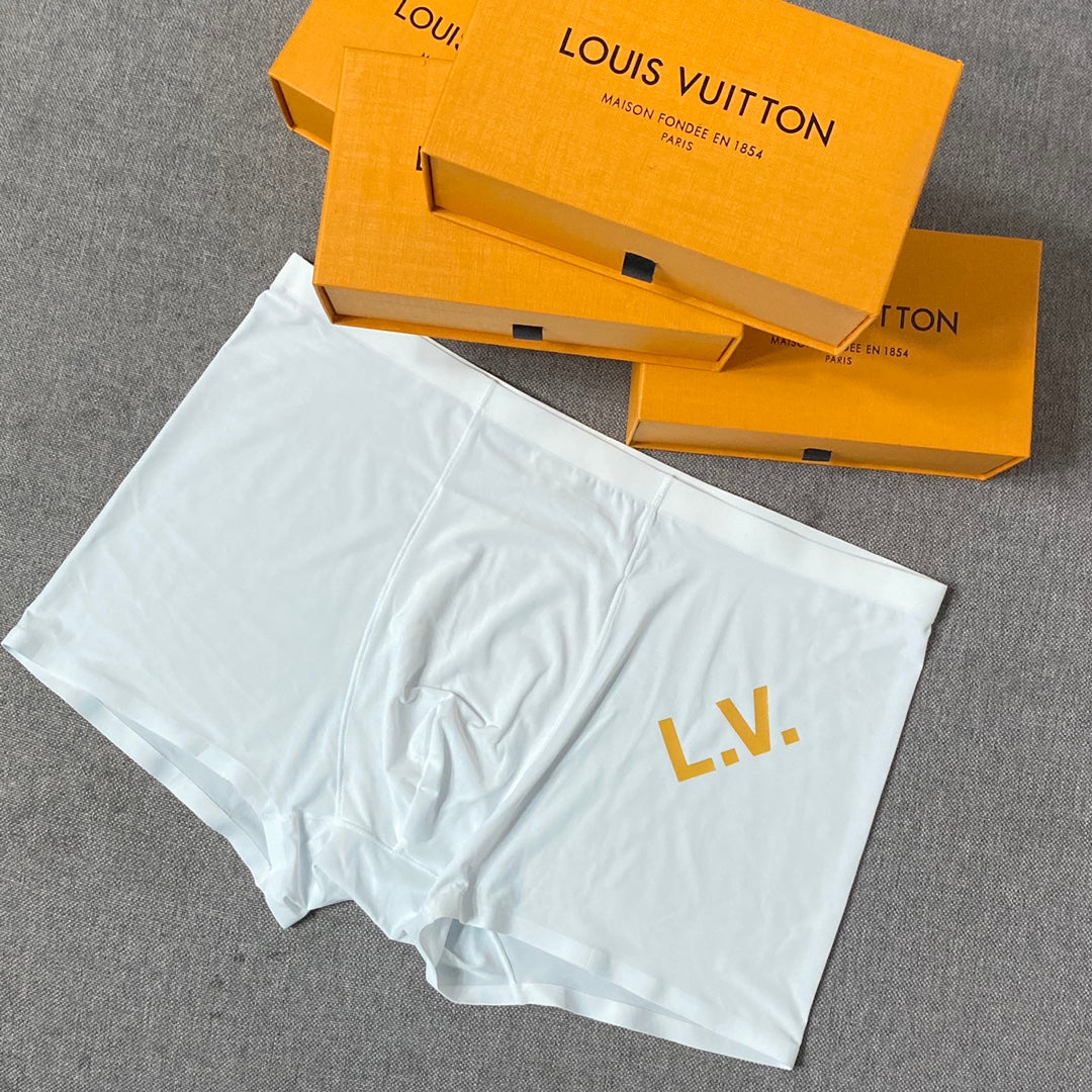 Louis Vuitton Ice-Silk Men's Boxer Briefs - 3-Piece Box - Sizes L-XXXL