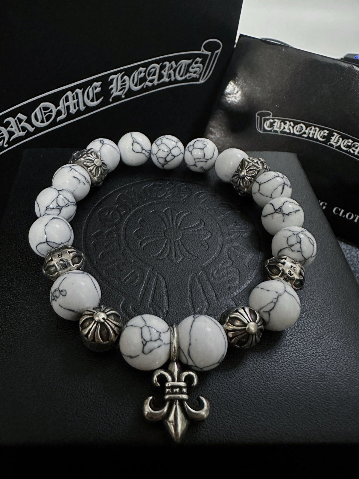 Martin Graham jewelry accessory in polished metal-tone – styled product view