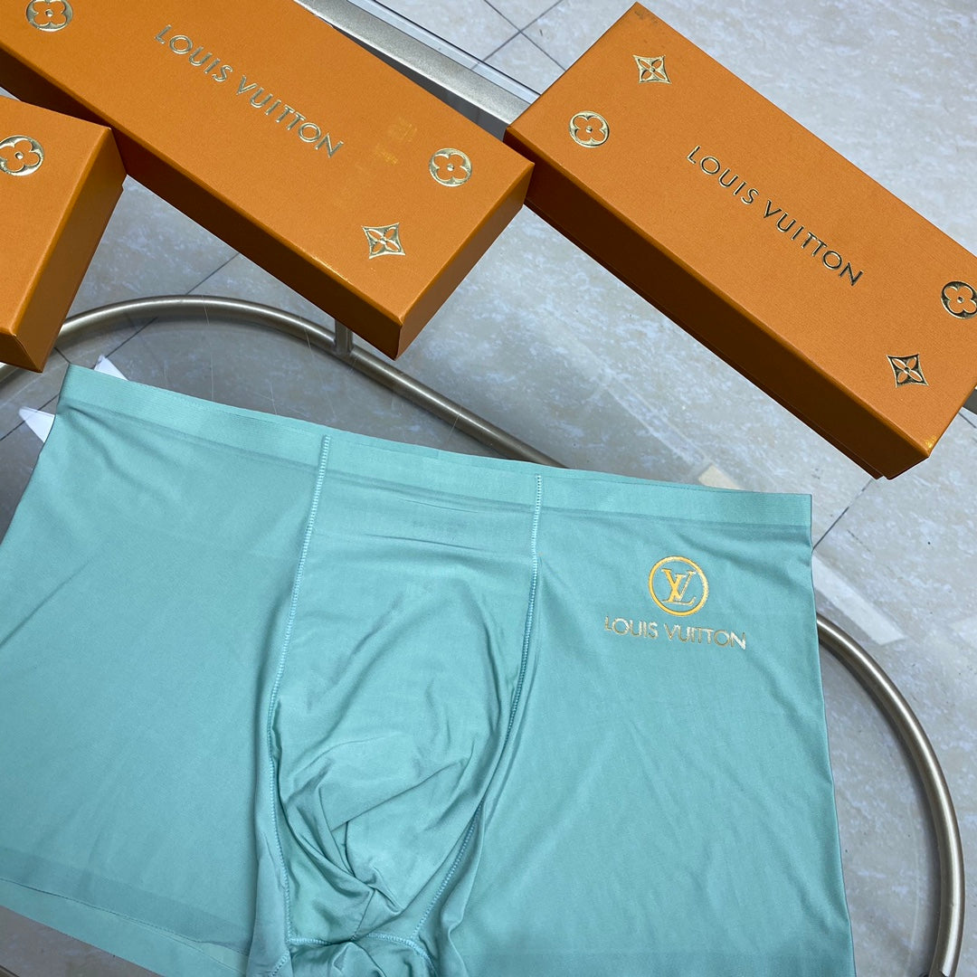 Louis Vuitton Ice-Silk Men's Boxer Briefs - 3-Piece Box - Sizes L-XXXL