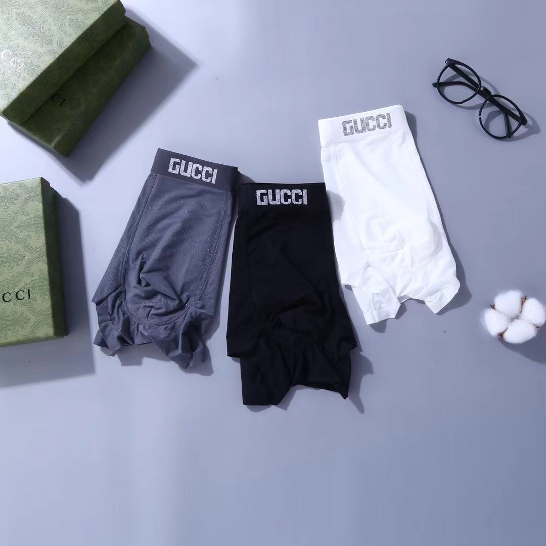 Gucci Men's Boxer Briefs - 3-Piece Box