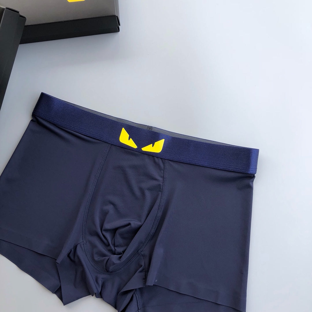 Fendi Eye Graphics Men's Boxer Briefs - 3-Piece Box