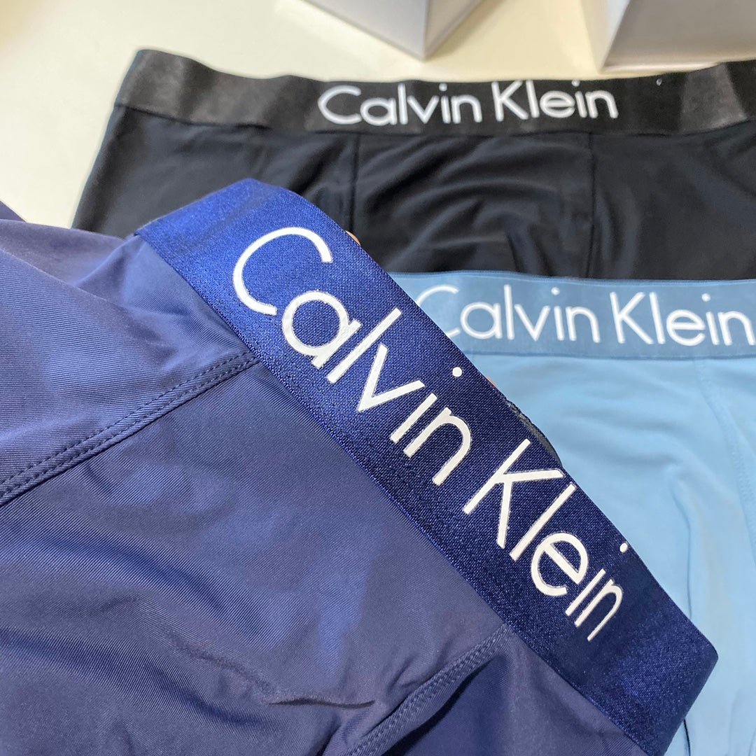 Calvin Klein Ice-Silk Men's Boxer Briefs - 3-Piece Box - Sizes L-XXXL