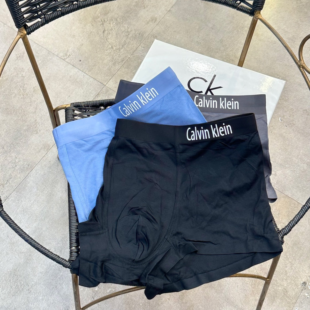 Calvin Klein Regenerated cotton Clean Tonal Panels Men's Boxer Briefs - 3-Piece Box