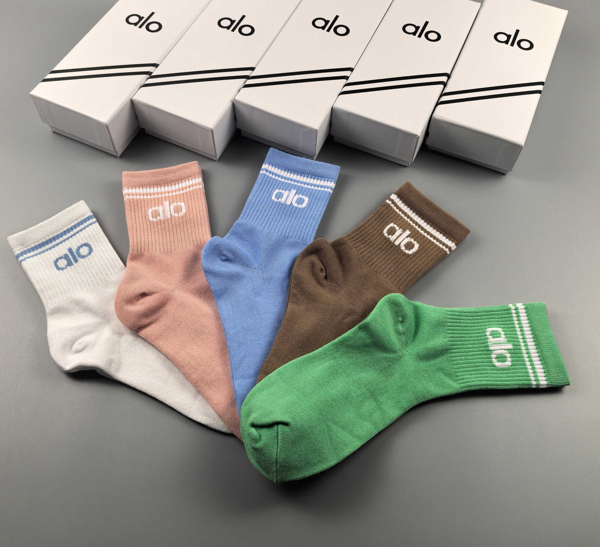 Alo Classic Ankle Socks - Assorted Set