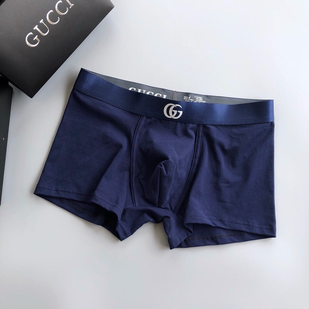 Gucci Gg Waistband Details Men's Boxer Briefs - 3-Piece Box