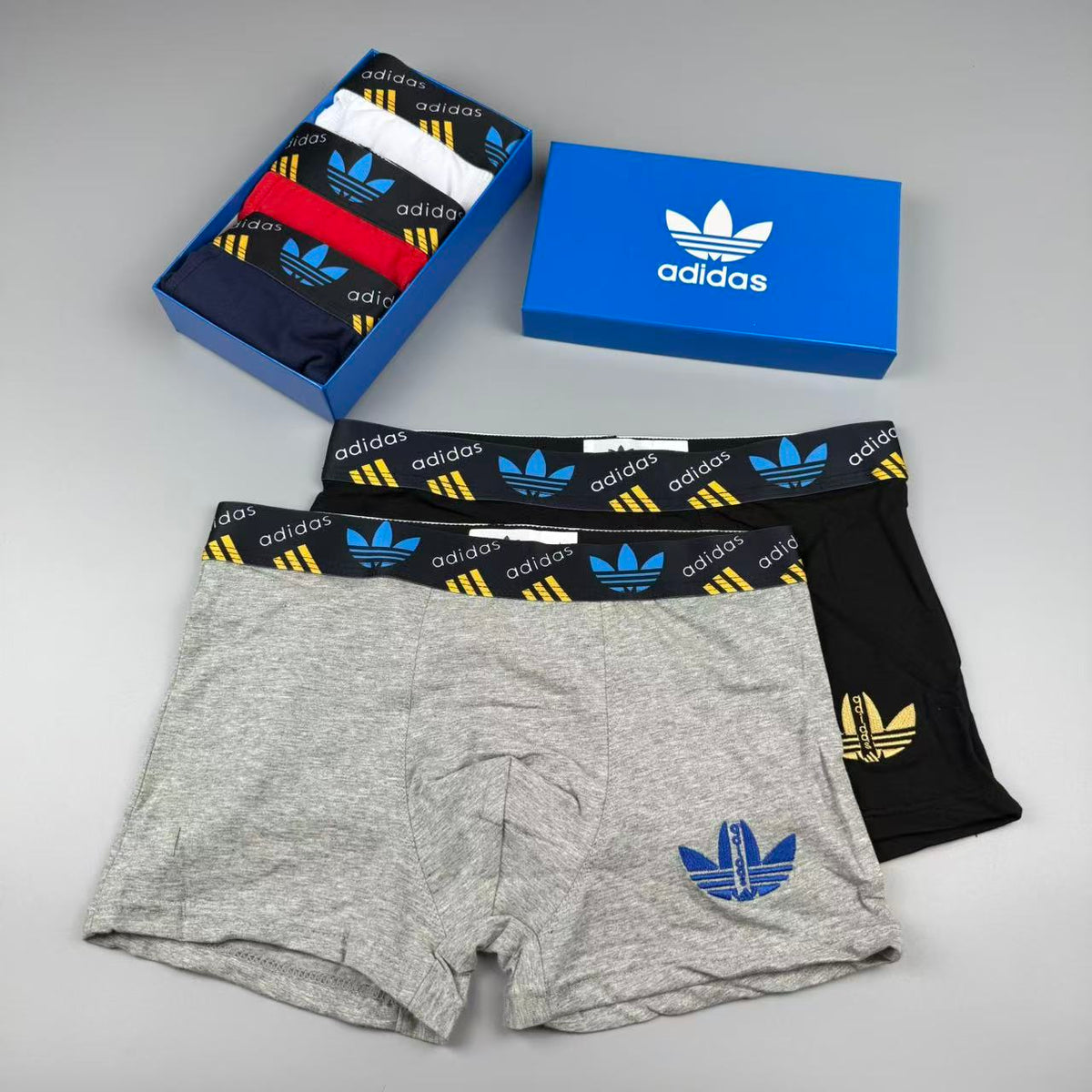 Adidas Men's Boxer Briefs - 3-Piece Box