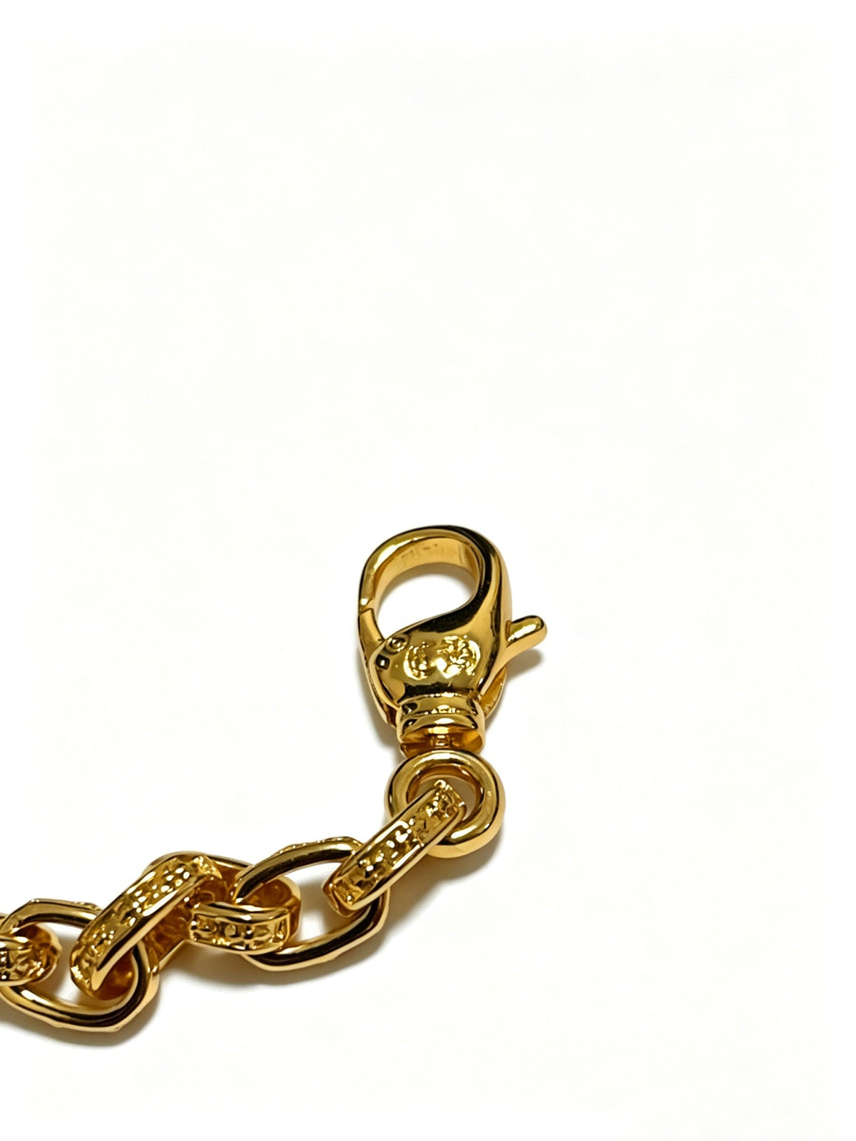 Martin Graham bracelet in polished metal-tone – styled product view