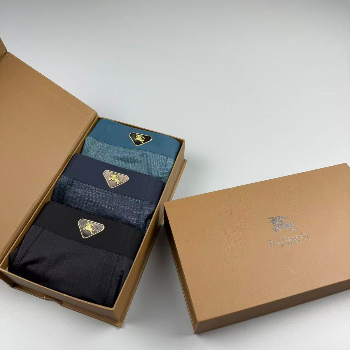 Burberry Men's Boxer Briefs - 3-Piece Box