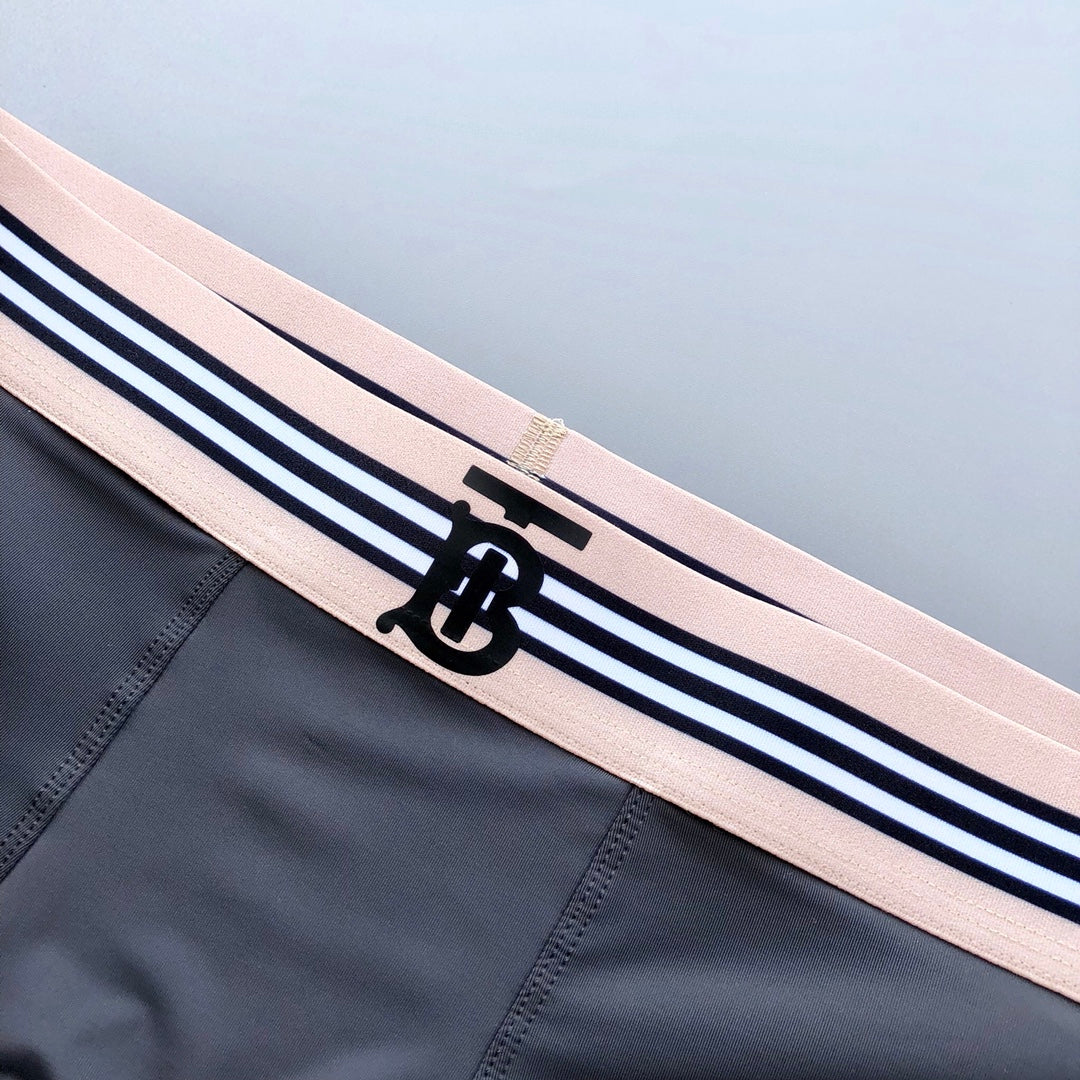 Burberry Striped Waistbands Men's Boxer Briefs - 3-Piece Box