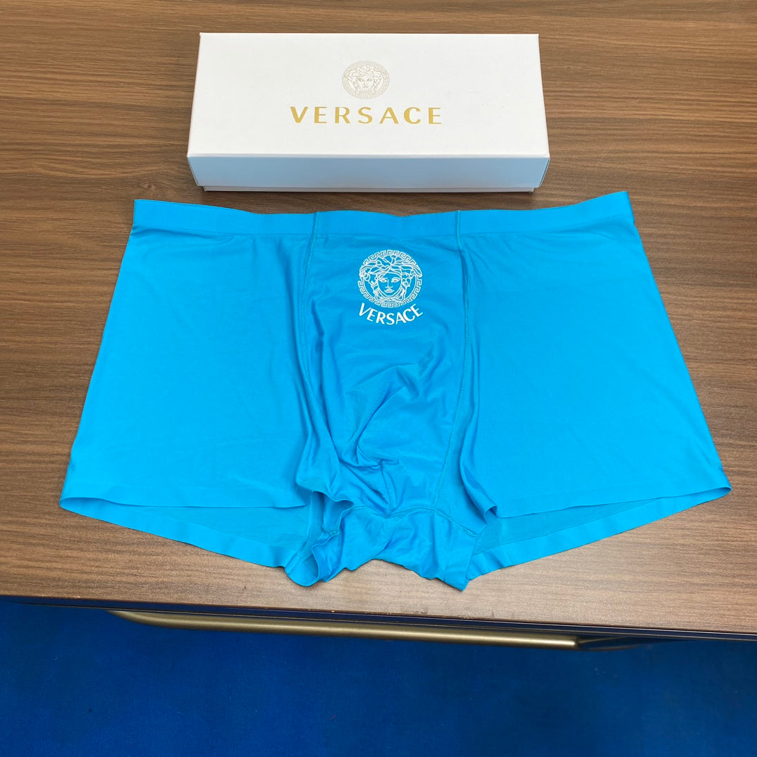 Versace Circular Medallion Graphics Men's Boxer Briefs - 3-Piece Box