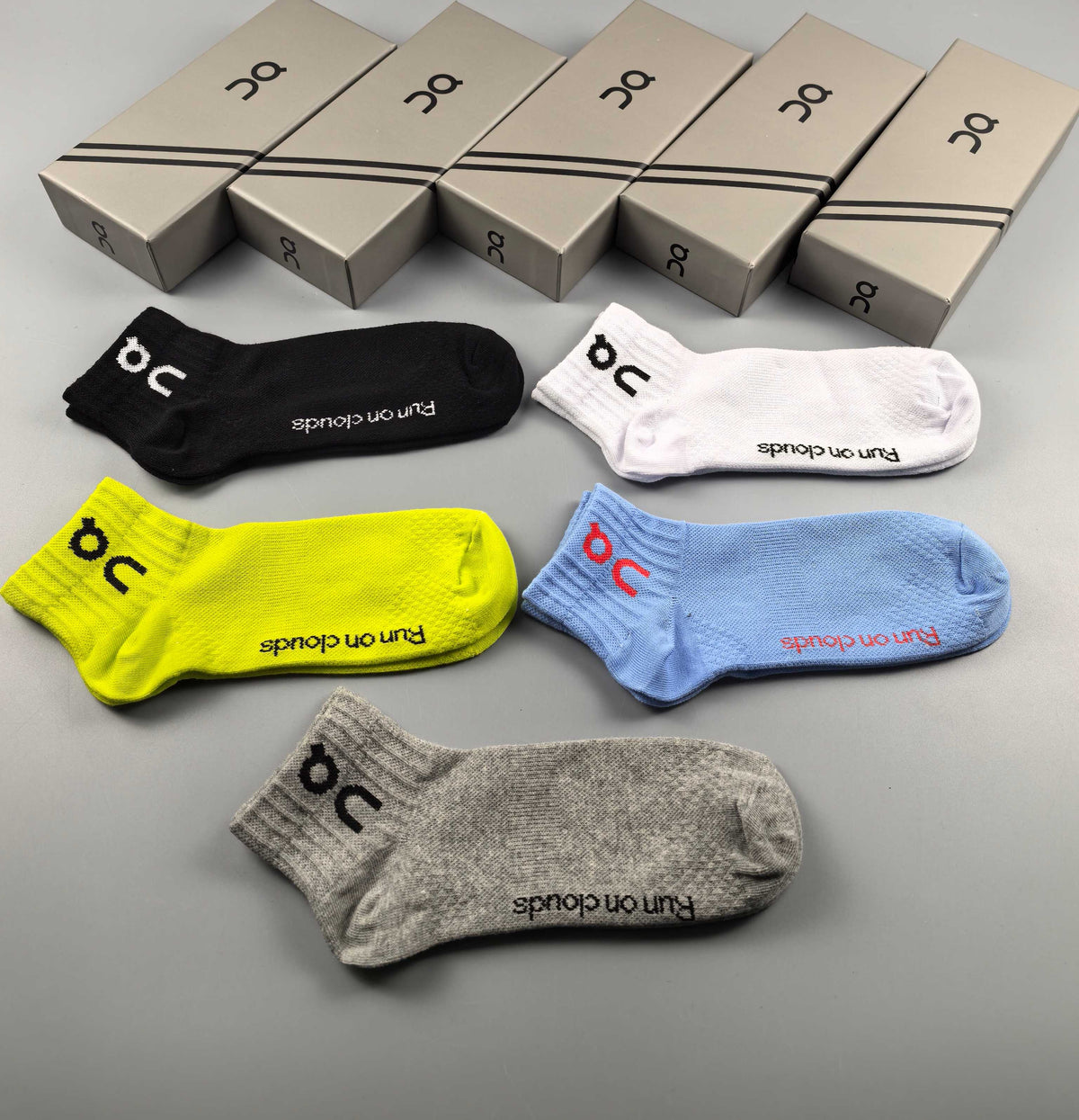 On Cloudtilt Cotton Breathable Socks – 5-Pair Pack