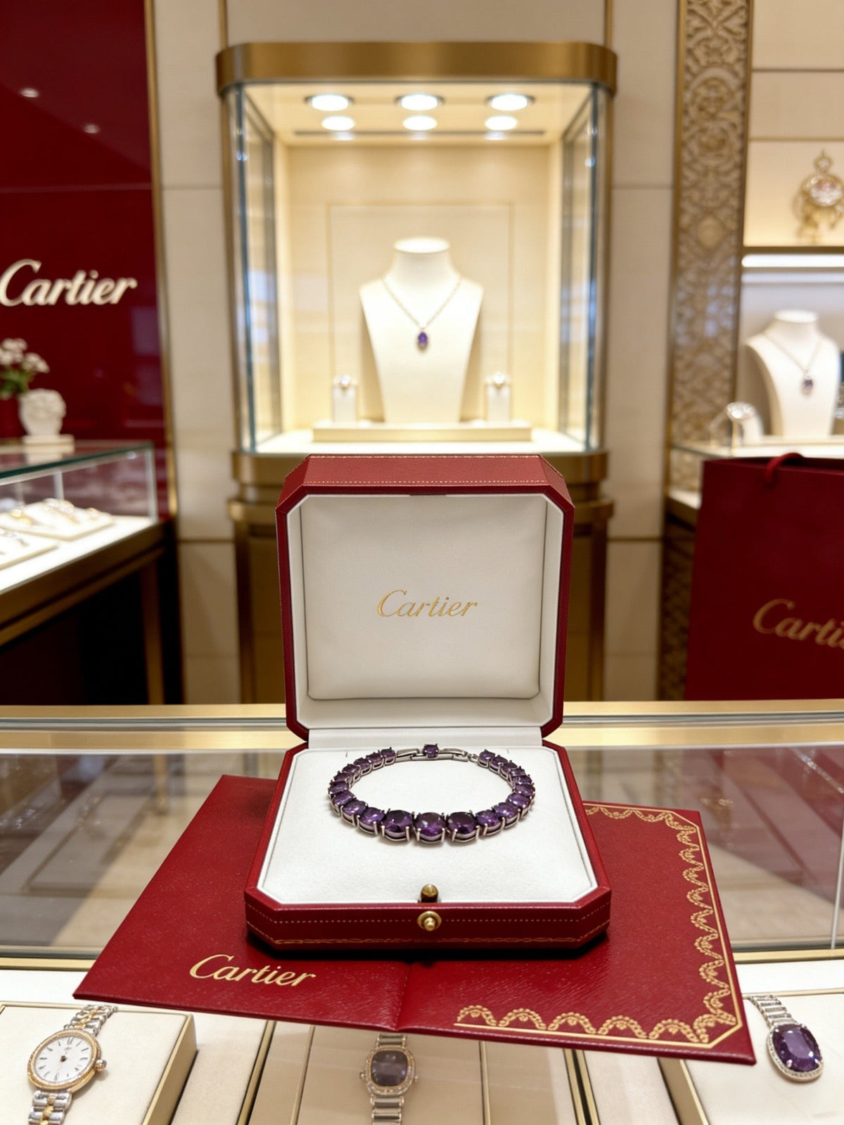 Martin Graham bracelet in polished metal-tone – close-up detail