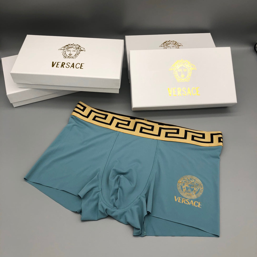 Versace Medusa Key-Waistband Boxer Briefs