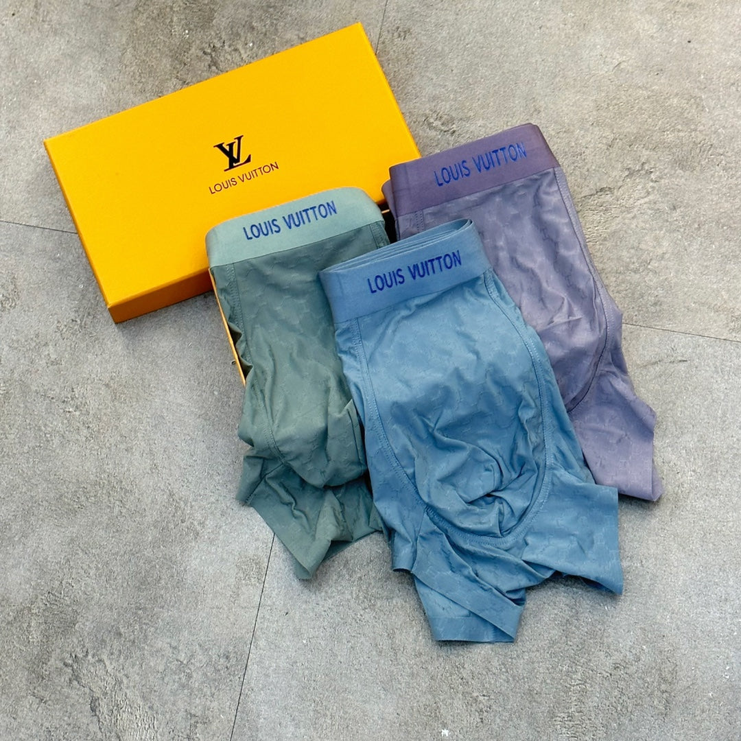 Louis Vuitton Men's Boxer Briefs - 3-Piece Box