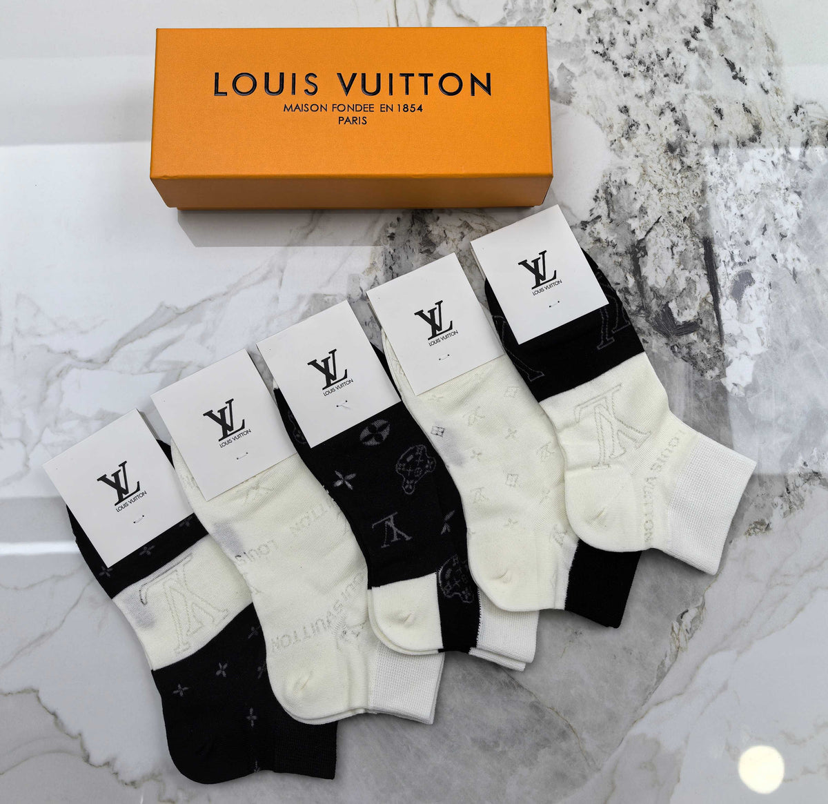 Louis Vuitton Modal Socks - 5-Pair Set