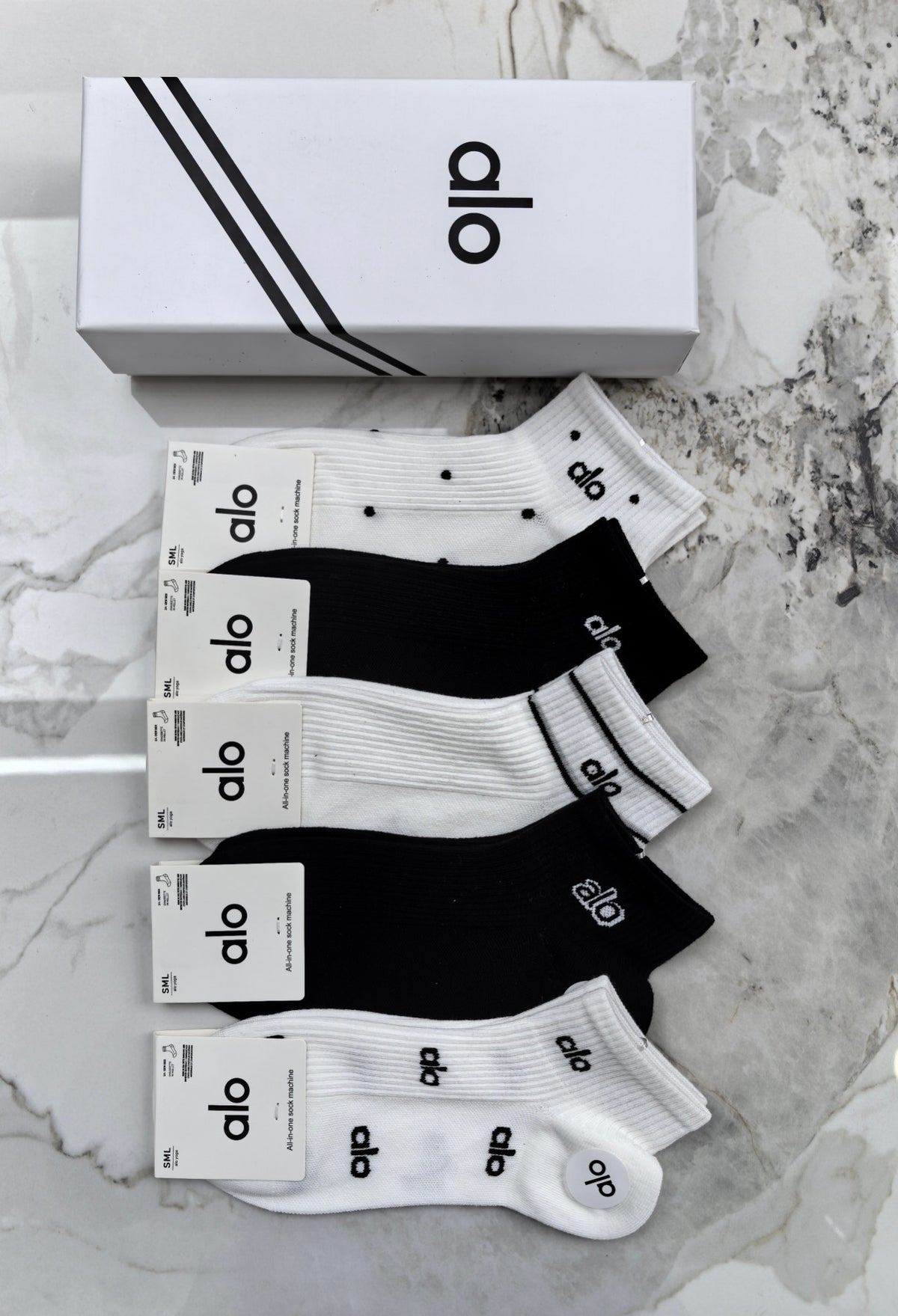 Alo No-Show Socks - 5-Pair Set