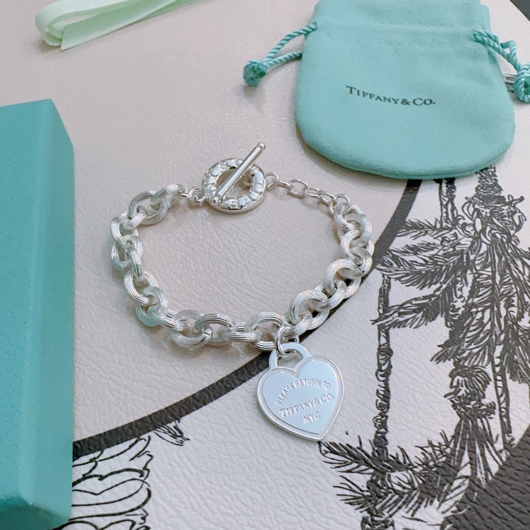 Martin Graham bracelet in polished metal-tone – styled product view