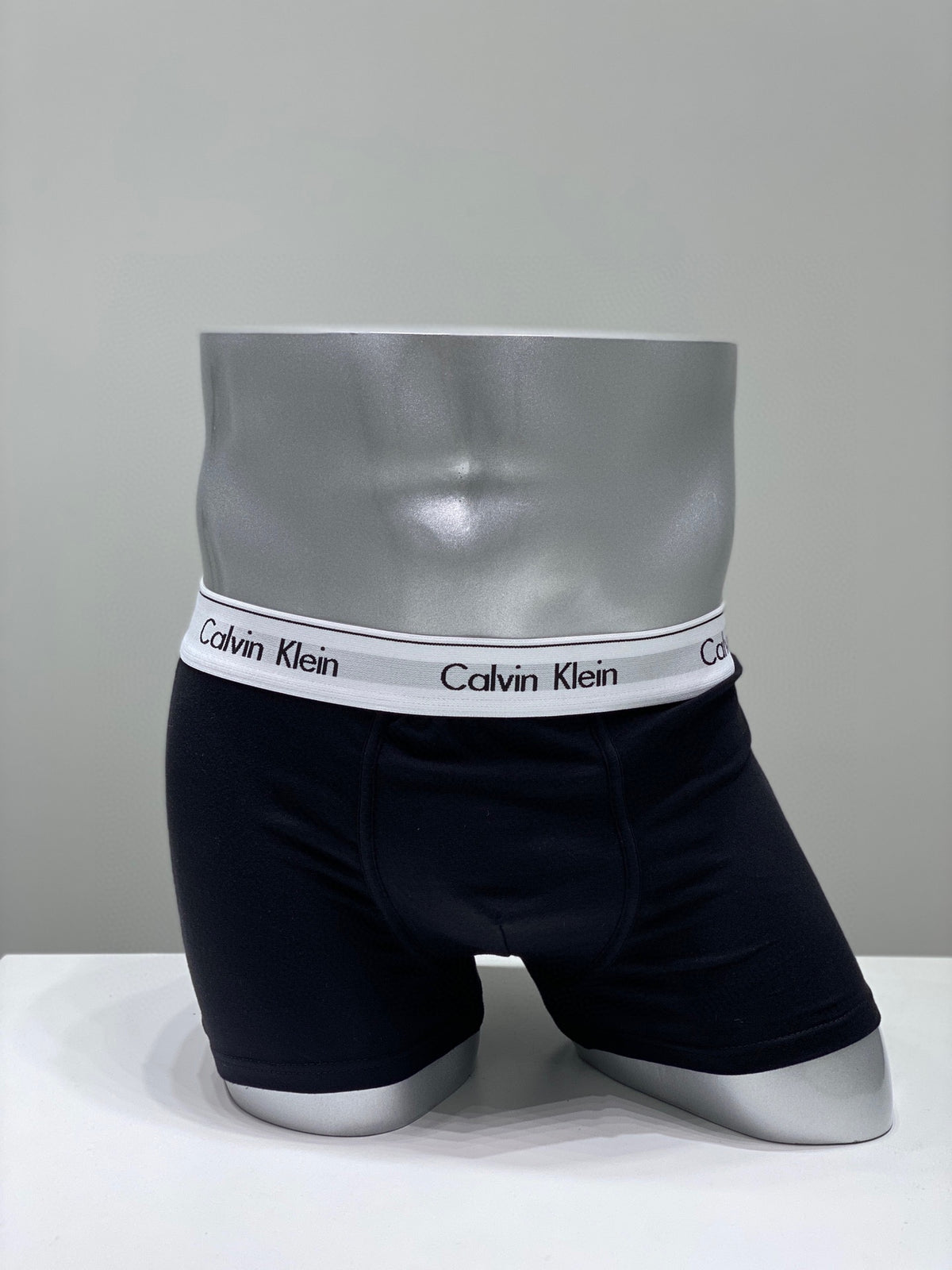 Calvin Klein Long-staple cotton Clean White Waistbands Men's Boxer Briefs - 3-Piece Box