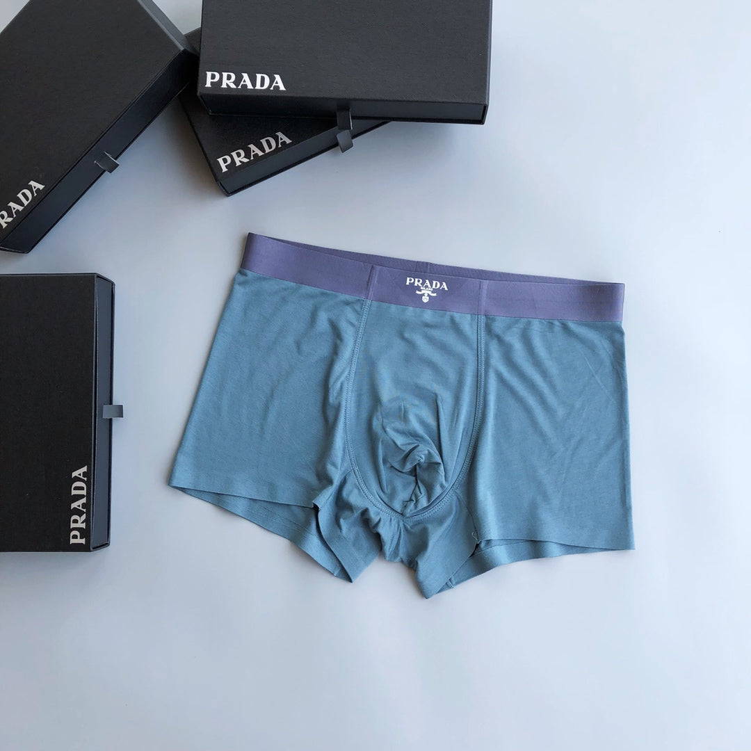 Prada Small Triangle Men's Boxer Briefs - 3-Piece Box