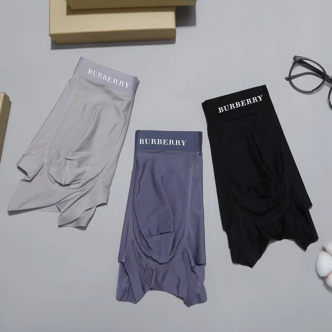 Burberry Men's Boxer Briefs - 3-Piece Box