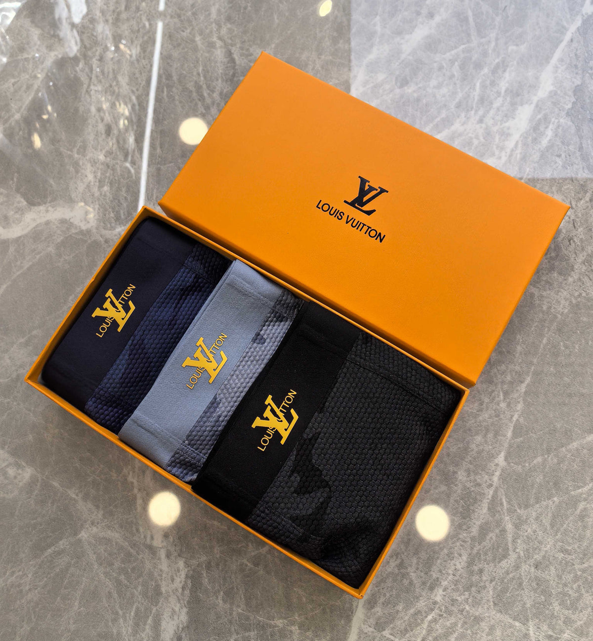 Louis Vuitton Breathable Men's Boxer Briefs – 3-Pack