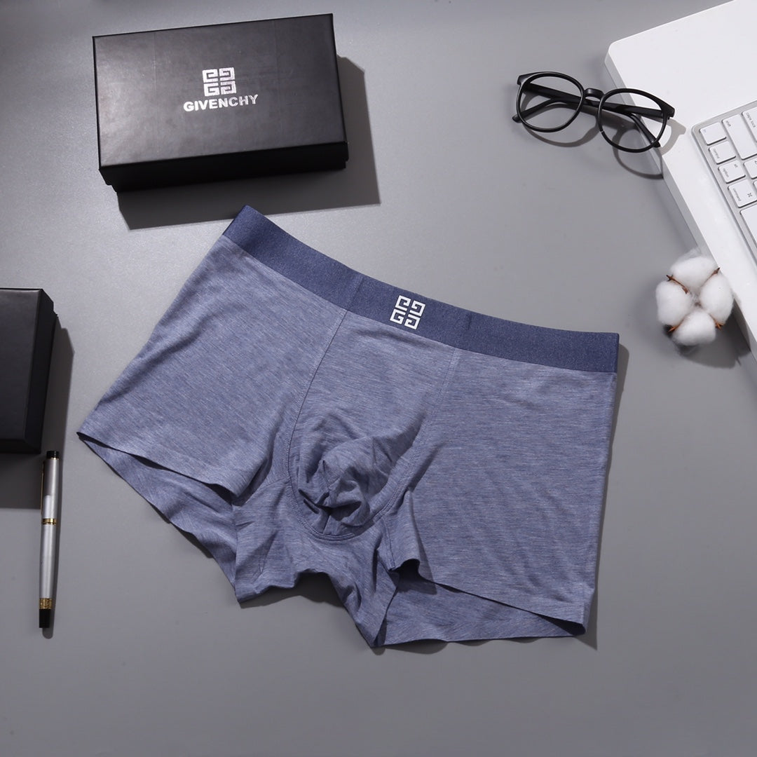 Givenchy 4G Logo Regenerated-Fiber Boxer Briefs - Box of 3