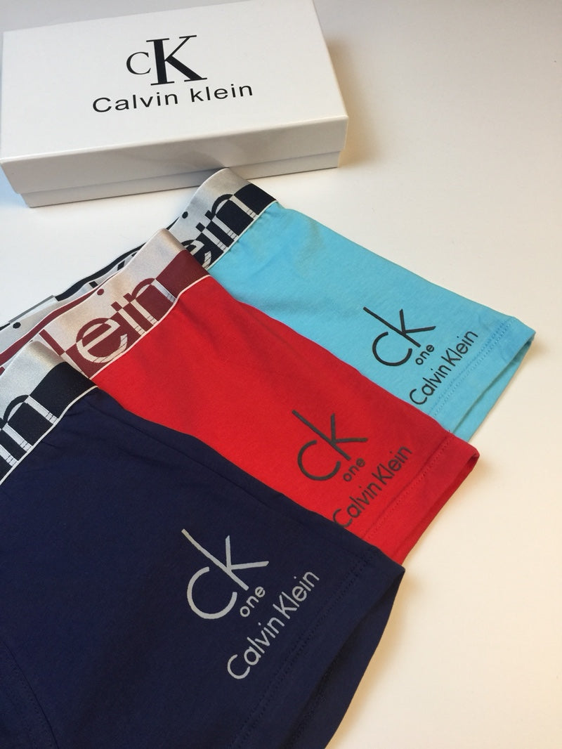 Calvin Klein Wide Waistband Men's Trunk Underwear - 3-Piece Box