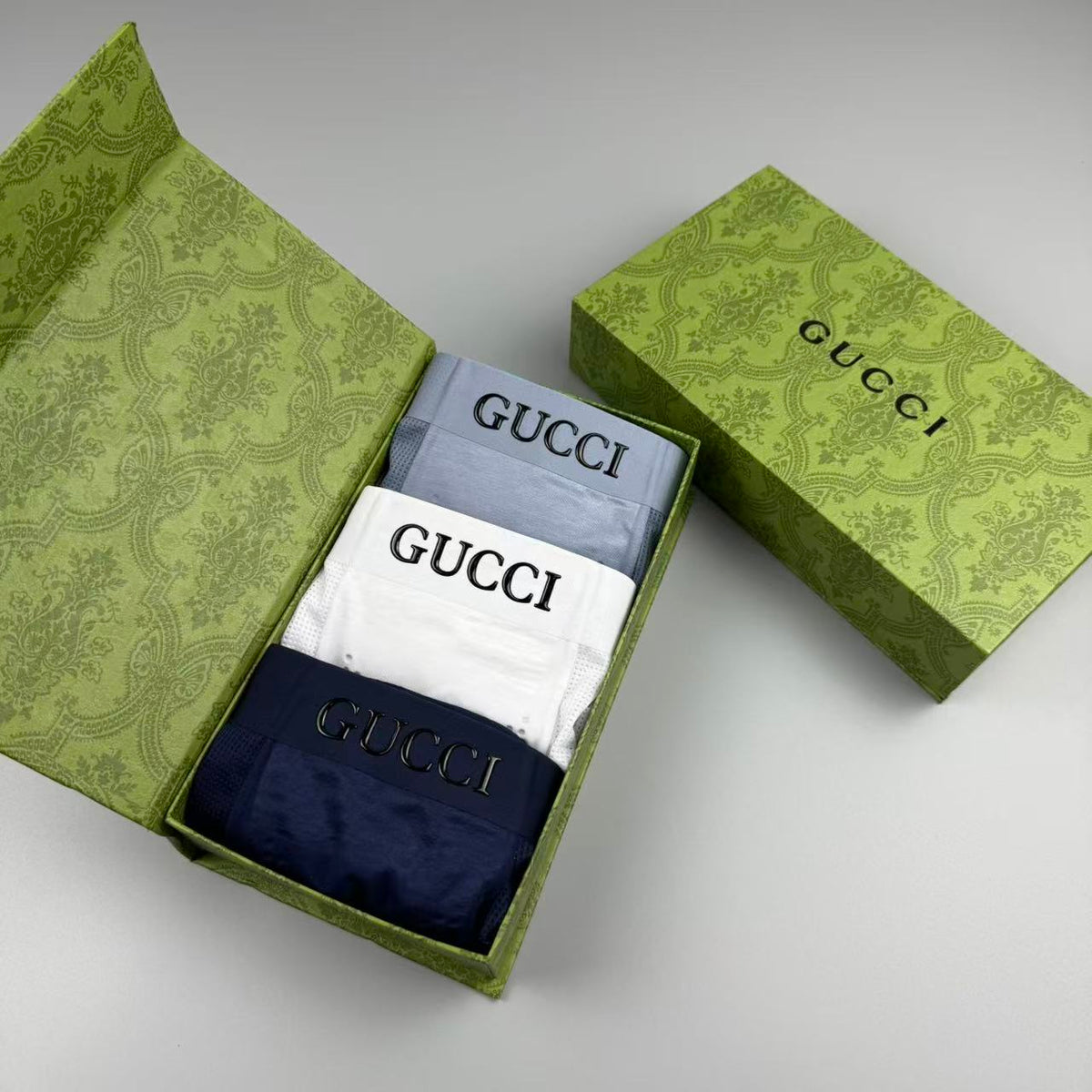 Gucci Men's Boxer Briefs - 3-Piece Box