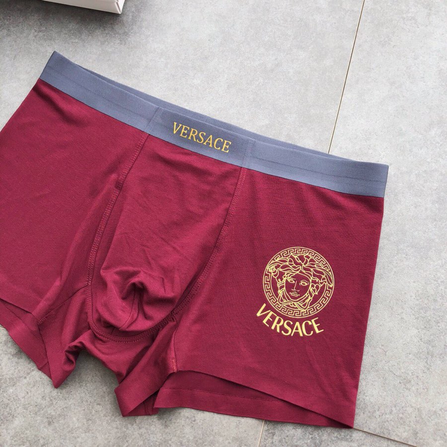 Versace Contrast-Waistband Modal-Blend Boxer Briefs - Box of 3