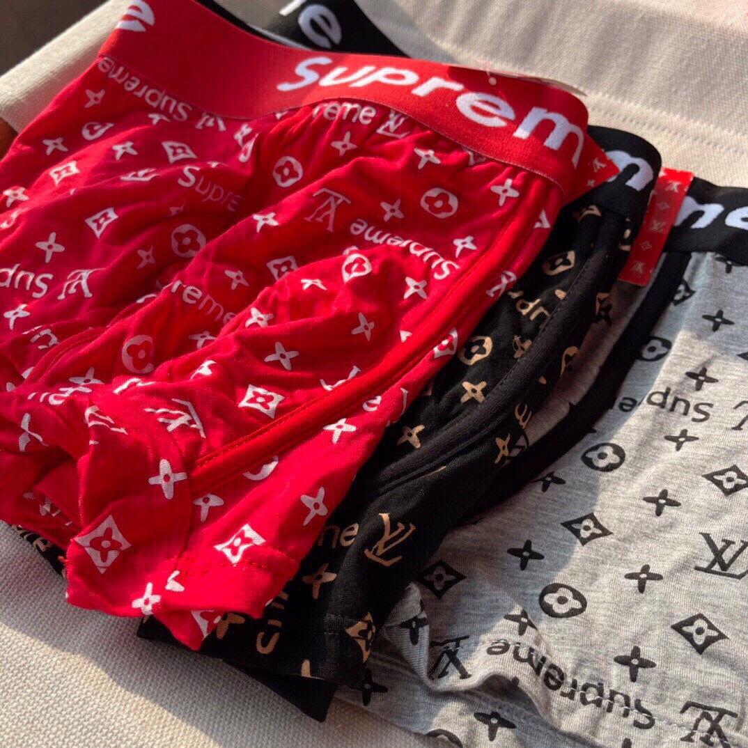 Louis Vuitton Cotton Men's Boxer Briefs - 3-Piece Box - Sizes M-XXL