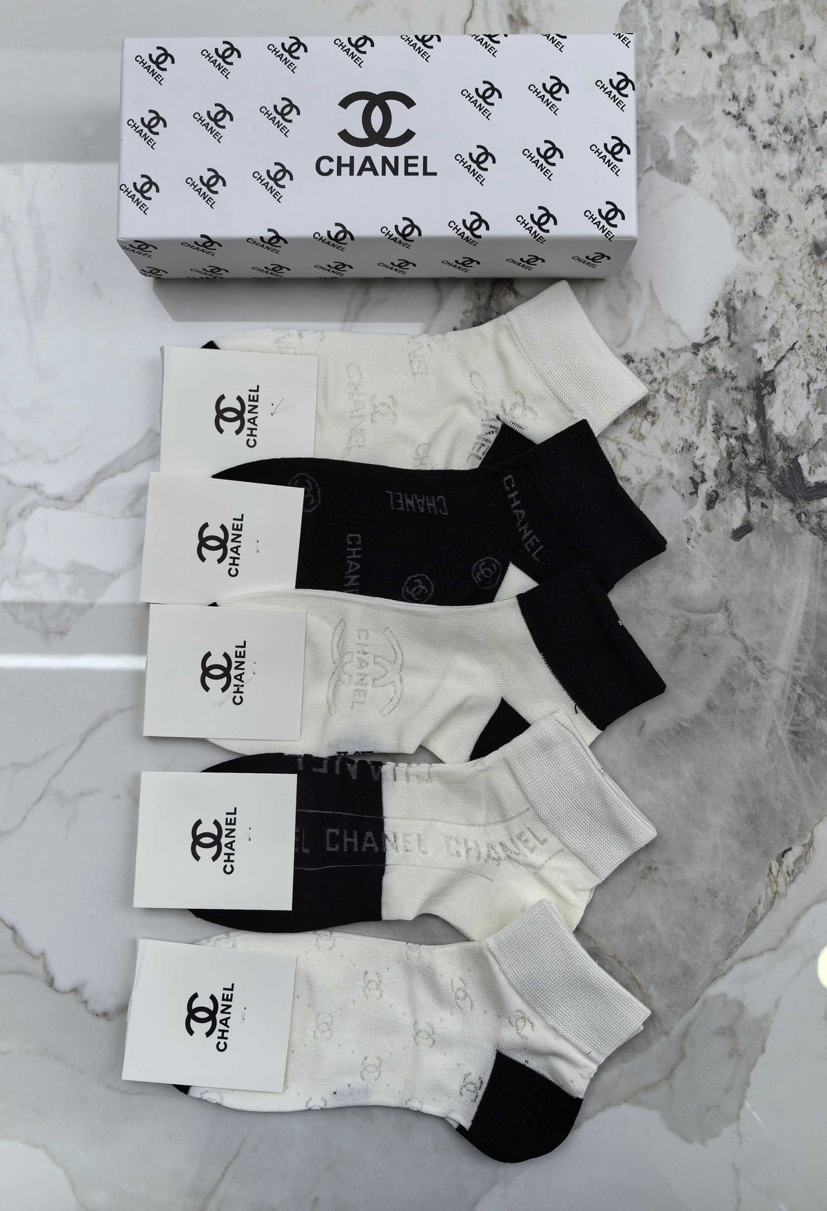 Chanel Modal Socks – 5-Pair Pack