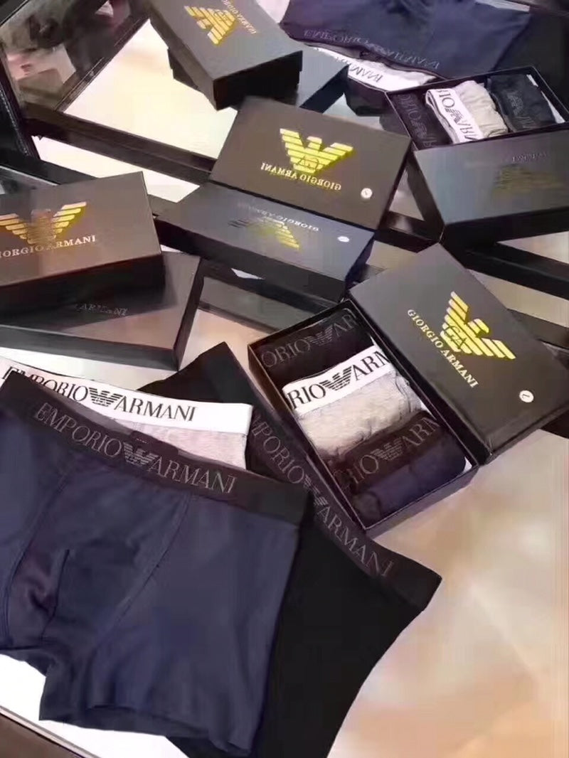 Emporio Armani Assorted Logo Boxer Briefs