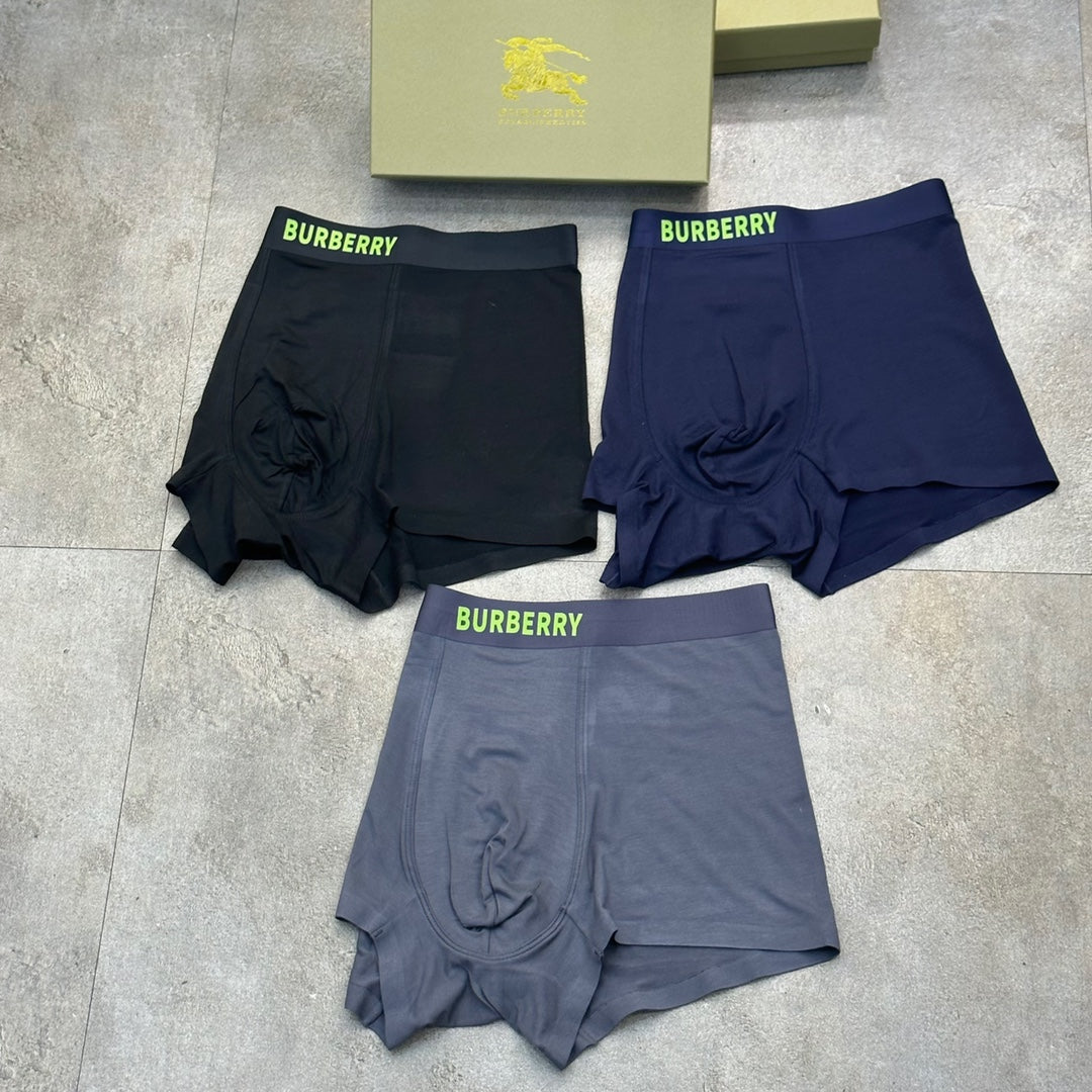 Burberry Modal Men's Boxer Briefs - 3-Piece Box - Sizes L-XXXL